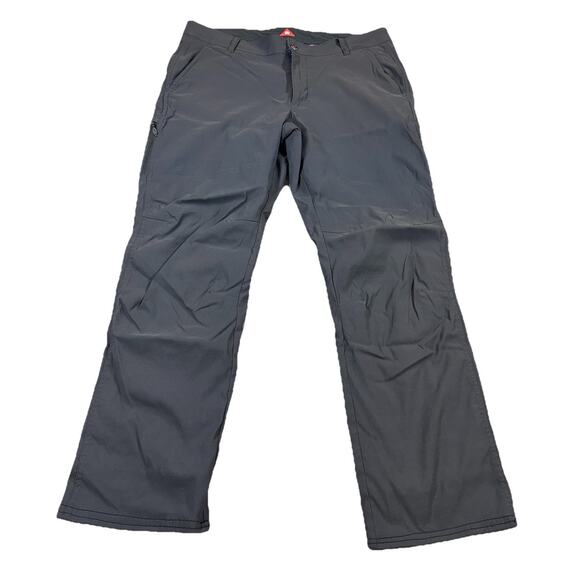 Columbia Omni Heat Men’s Winter Pants Lined Waterproof 36 X 32 Grey Hiking - Picture 1 of 10